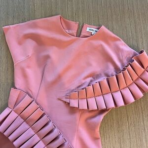 Andrea Iyamah Coral Dress